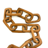 Nice Old Simple Carved Whimsy Chain