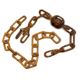 Nice Old Simple Carved Whimsy Chain