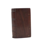 Antique Hand-carved Book Shaped Vesta (One Tiny Split)