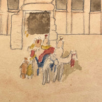 Willis Brown’s Exquisitely Done Egyptian Architecture and Ornament Watercolor Book