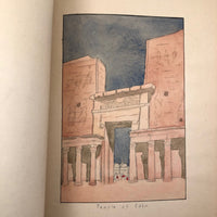 Willis Brown’s Exquisitely Done Egyptian Architecture and Ornament Watercolor Book