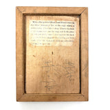 Scarce c. 1860s "Transparent Slate" with Eleven Engravings for Tracing