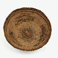 Finely Woven and Patterned Northwest Coast Native Basket, Presumed Antique Klamath-Modoc