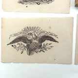 Scarce c. 1860s "Transparent Slate" with Eleven Engravings for Tracing