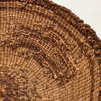 Finely Woven and Patterned Northwest Coast Native Basket, Presumed Antique Klamath-Modoc