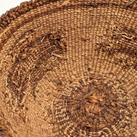 Finely Woven and Patterned Northwest Coast Native Basket, Presumed Antique Klamath-Modoc