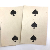 C. 1850s-70s French No Indices, Stencil Colored Playing Cards, Complete 52 Deck