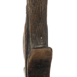 SOLD Woman in Chair with Heart in Hand, Presumed c. 17th Century Weaving Tool