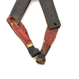 Well Knocked Around Old Wire Jointed Man with Red Stockings and Large Hands