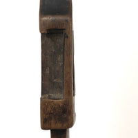 SOLD Woman in Chair with Heart in Hand, Presumed c. 17th Century Weaving Tool