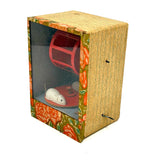 Fabulous 1930s Japanese Turn Handle Mechanical Mice Toy, Perfect Working Condition