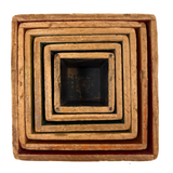 Very Much Loved Antique Set of Nesting and Stacking Cubes
