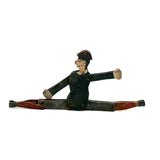 Well Knocked Around Old Wire Jointed Man with Red Stockings and Large Hands
