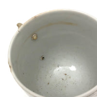 Made Do Hybrid: 18th C. Hand-painted Chinese Export Tea Cup with Riveted Replacement Handle
