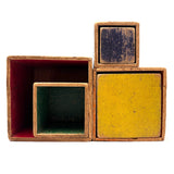 Very Much Loved Antique Set of Nesting and Stacking Cubes