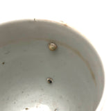 Made Do Hybrid: 18th C. Hand-painted Chinese Export Tea Cup with Riveted Replacement Handle