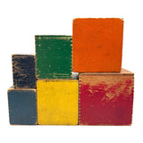 Very Much Loved Antique Set of Nesting and Stacking Cubes