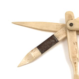 Victorian Three Arm Bone Manicure Tool