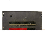 Use Care, Each Stair, Charming (and Useful!) c. 1920s-40s Painted Metal Sign