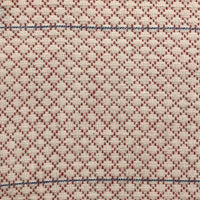1932-33 French Weaving School Matelasse Weaving Pattern and Sample