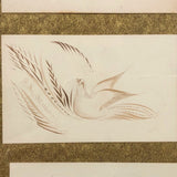 Rare Spencerian Calling Card Salesman Samples in Presumed Original Frame