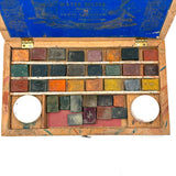 c. 1860s Osborne's Toy Watercolors Set Manufactured by Lewis Haehnlen, More than Complete