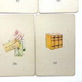 Teuila Fortune Telling Cards, Complete 1923 Deck in Original Sleeve with Instruction Booklet