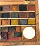 c. 1860s Osborne's Toy Watercolors Set Manufactured by Lewis Haehnlen, More than Complete