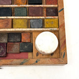 c. 1860s Osborne's Toy Watercolors Set Manufactured by Lewis Haehnlen, More than Complete