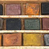 c. 1860s Osborne's Toy Watercolors Set Manufactured by Lewis Haehnlen, More than Complete