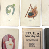 Teuila Fortune Telling Cards, Complete 1923 Deck in Original Sleeve with Instruction Booklet