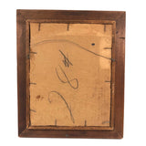 Rare Spencerian Calling Card Salesman Samples in Presumed Original Frame