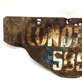 Old Shot Up "Ticonderoga Office" Sign