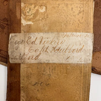 Set of Three 1880s Connecticut River Barge Operator's Ledgers with Pages and Pages of Satisfying Hatch Marks