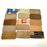 Lot of Fifteen Small Hand-painted Cardboard General Store Signs