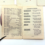 Teuila Fortune Telling Cards, Complete 1923 Deck in Original Sleeve with Instruction Booklet