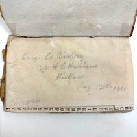 Set of Three 1880s Connecticut River Barge Operator's Ledgers with Pages and Pages of Satisfying Hatch Marks
