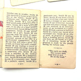 Teuila Fortune Telling Cards, Complete 1923 Deck in Original Sleeve with Instruction Booklet