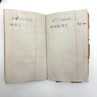 Set of Three 1880s Connecticut River Barge Operator's Ledgers with Pages and Pages of Satisfying Hatch Marks