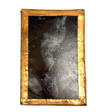 Two Young Men with Early Bicycles, c. 1880s-90s Tintype Under Glass in Foil Wrap