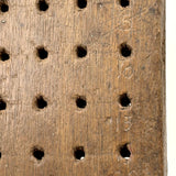19th Century Maine Logger's Lumber Tally Board with Hand-carved Numbers