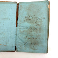 Set of Three 1880s Connecticut River Barge Operator's Ledgers with Pages and Pages of Satisfying Hatch Marks
