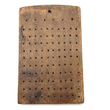 19th Century Maine Logger's Lumber Tally Board with Hand-carved Numbers
