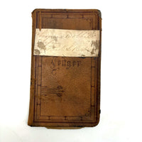 Set of Three 1880s Connecticut River Barge Operator's Ledgers with Pages and Pages of Satisfying Hatch Marks