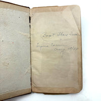 Set of Three 1880s Connecticut River Barge Operator's Ledgers with Pages and Pages of Satisfying Hatch Marks