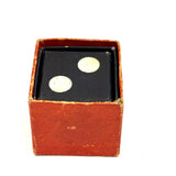 Graphically Satisfying Japanese Paper Dice Set, c. 1920s-30s