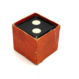 Graphically Satisfying Japanese Paper Dice Set, c. 1920s-30s