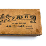 Full Antique Box of J.M Paillard French Charcoal Sticks