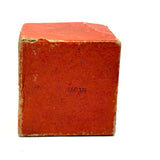 Graphically Satisfying Japanese Paper Dice Set, c. 1920s-30s