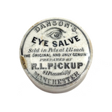 Not Perfect But Still Excellent Antique Danson's Eye Salve Apothecary Jar